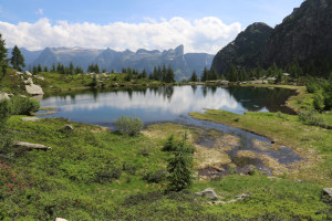 Lago del Starlarèsc da Scimarmòta