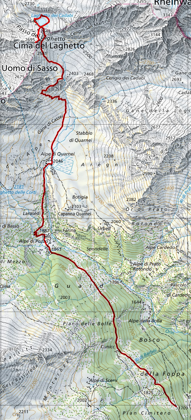 Map of the Path