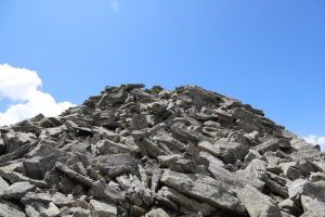 Via di salita alla Cima del Laghetto