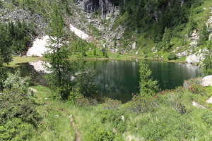 Lago del Starlarèsc da Scimarmòta