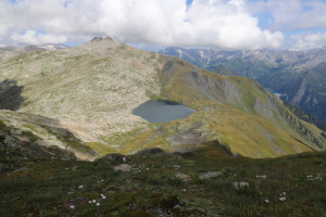 Via di discesa al Lago Retico