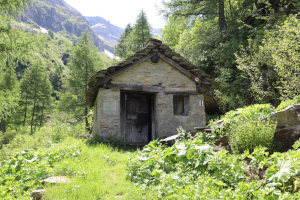 Rifugio a quota 1765 metri