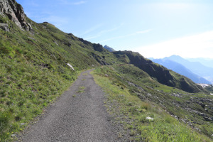 Strada verso la Caserma di Fieudo