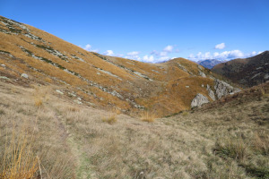 Sentiero verso il Monte Paglione