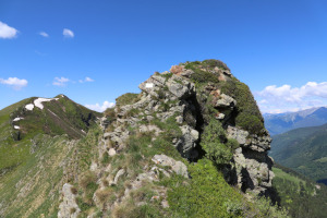 Cresta verso il Mottone di Giumello