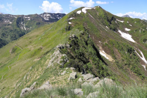 Cresta verso il Mottone di Giumello